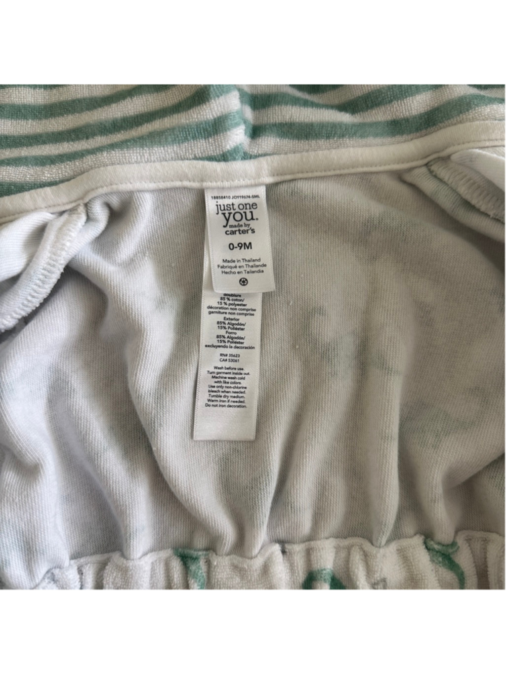 Baby Boy Clothes Lot 0-3 Months Old Navy Dinosaur Robe Romper 5 Pc - Picture 15 of 16